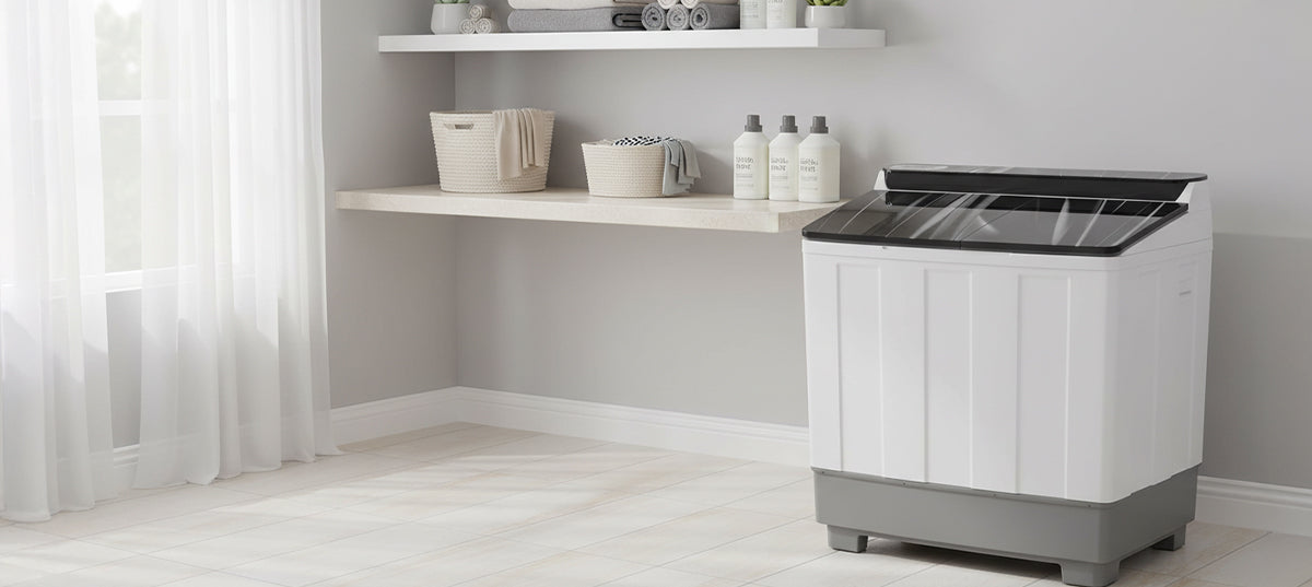 Machine à laver semi-automatique