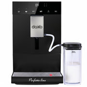 Machine à café automatique Digitale Cappuccino 19 bars Noir avec réservoir à lait