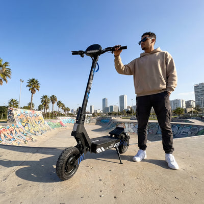 Trottinette électrique Pliable Noir Daiko Ultra