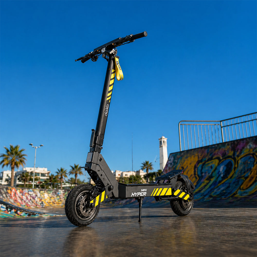 Trottinette électrique Pliable Noir Hyper Max