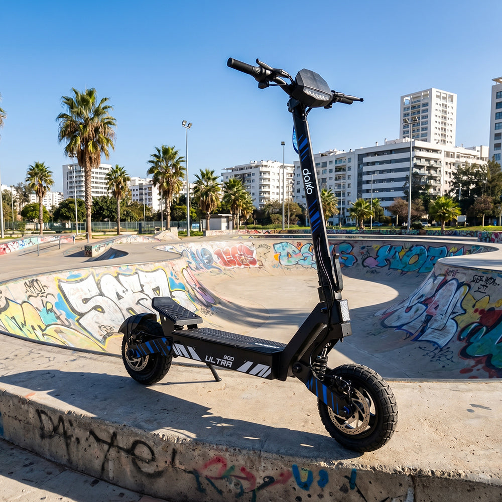 Trottinette électrique Pliable Noir Daiko Ultra