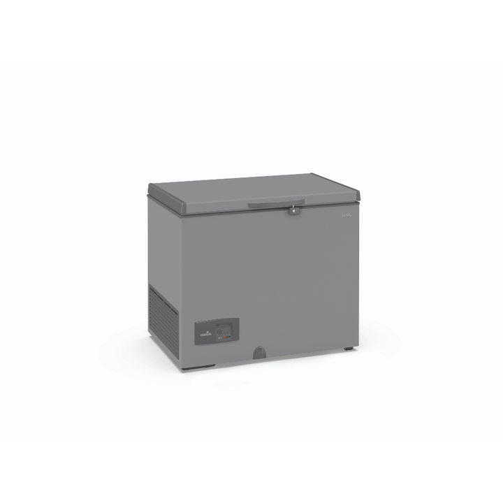 Congélateur coffre 264 L silver
