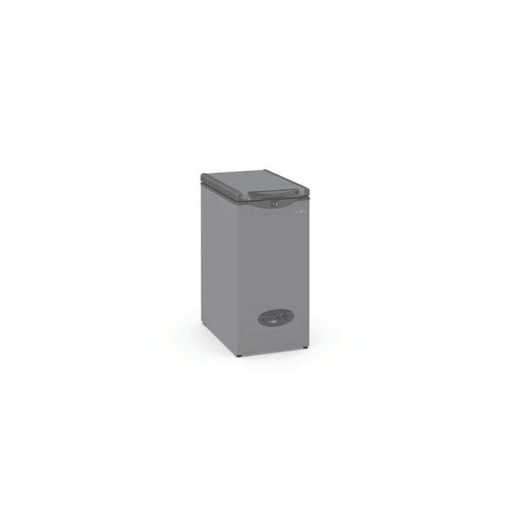 Congélateur coffre 59 L silver