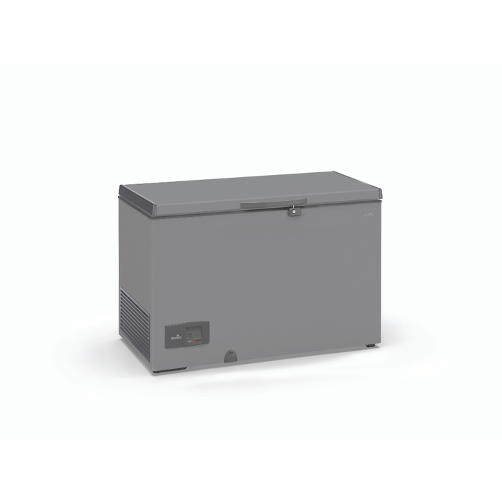 Congélateur coffre 324 L silver