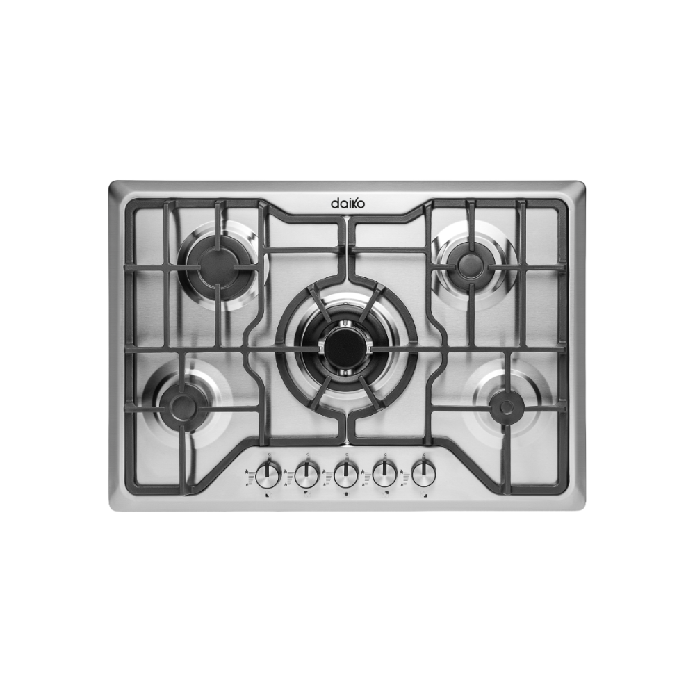 Plaque de cuisson à gaz 75 cm, 5 brûleurs – PCG5W75CXK