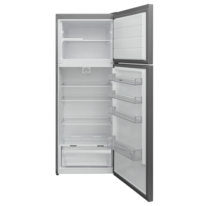 Réfrigérateur 439L Double portes  Inox look