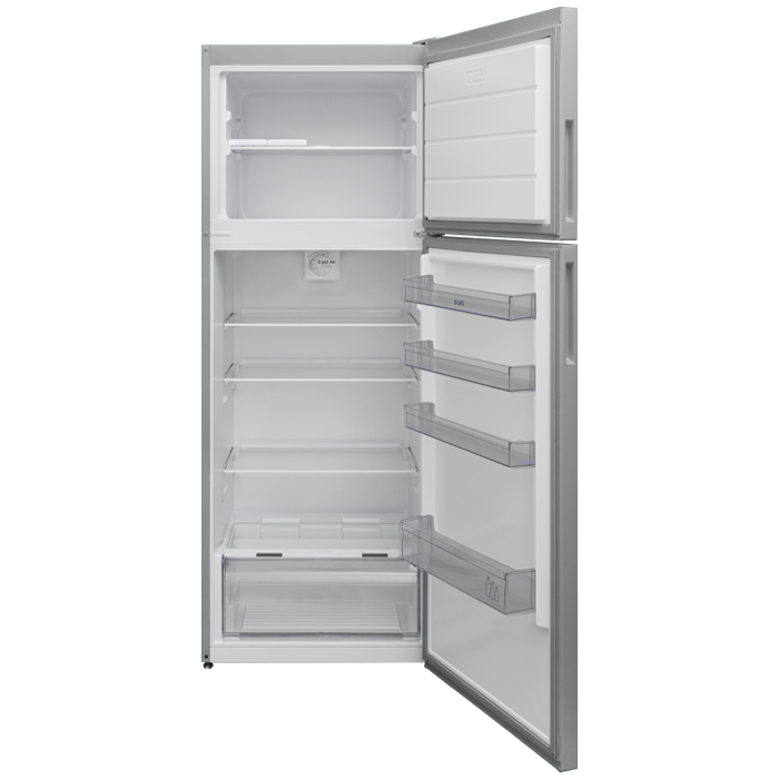 Réfrigérateur 502L Double portes  Inox look