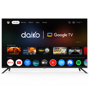 QLED Google Gaming TV 120 Hz 50" SMART Metal Frameless 4K DAIKO®