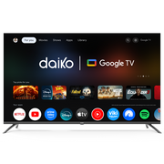 QLED Google Gaming TV 120 Hz 55" SMART Metal Frameless 4K DAIKO®