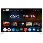 QLED Google Gaming TV 120 Hz 65" SMART Metal Frameless 4K DAIKO®