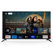 GOOGLE TV 65"SMART SILVER METAL FRAMELESS 4K DAIKO