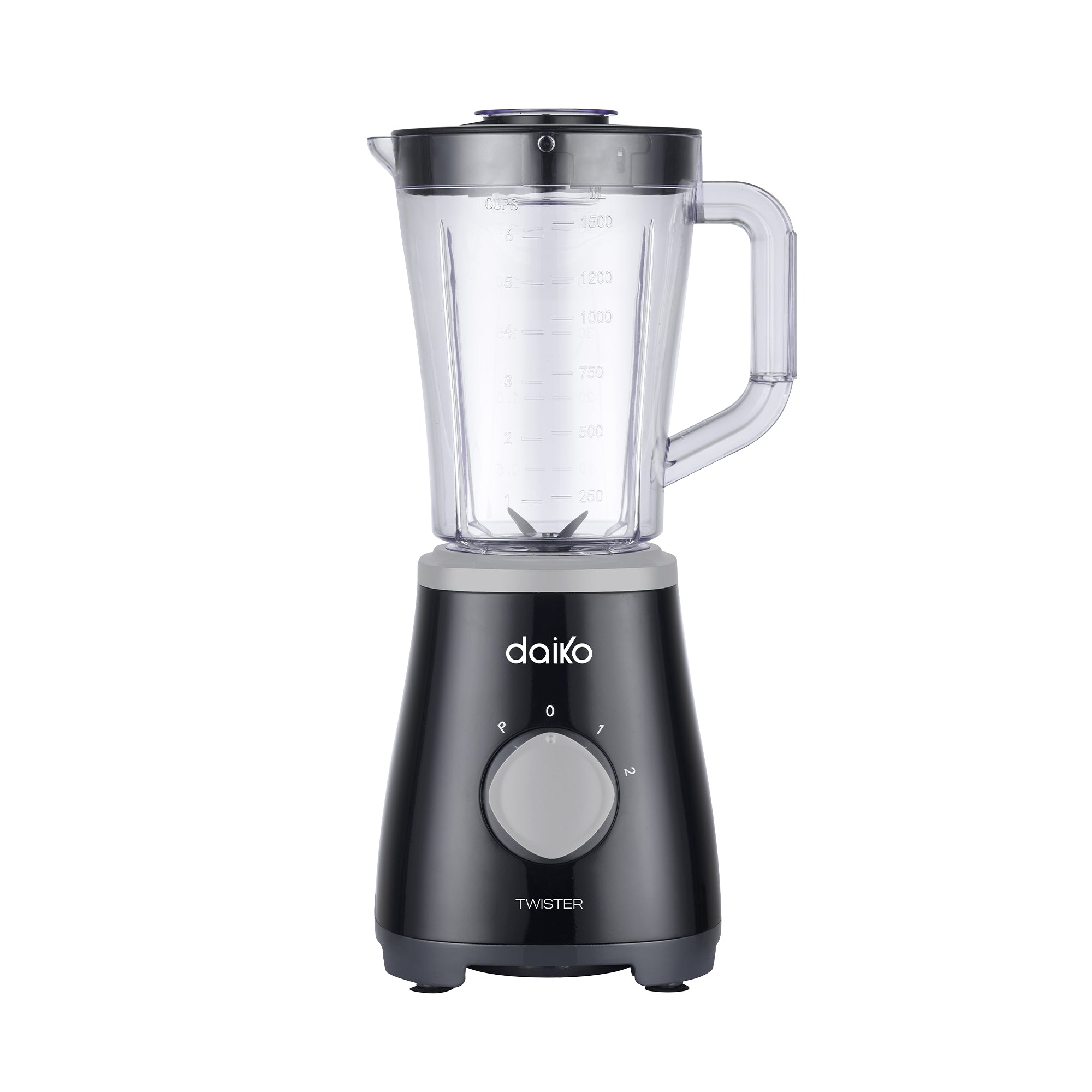 Blender 2 en 1 500W Bol en en plastique alimentaire de 1,5L