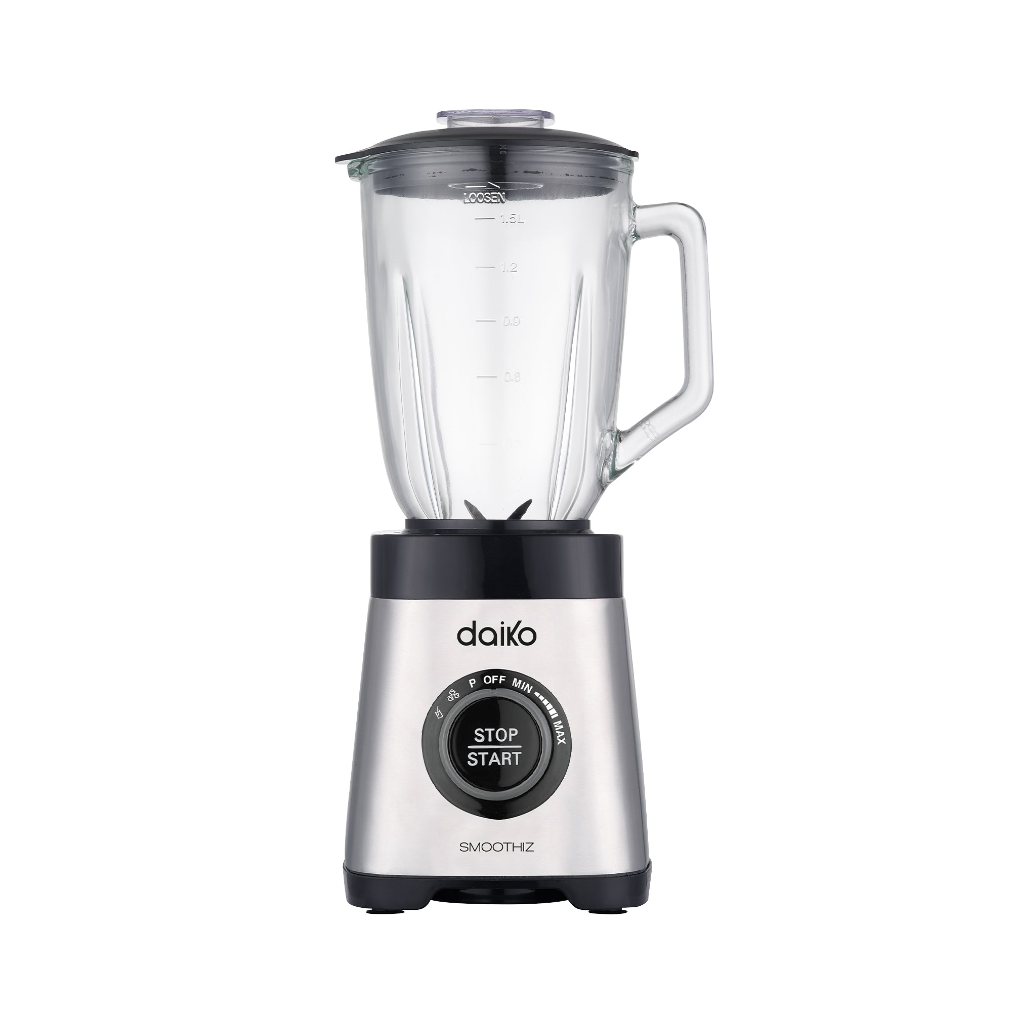 Blender 2 en 1 1000W Bol en verre de 1,5L