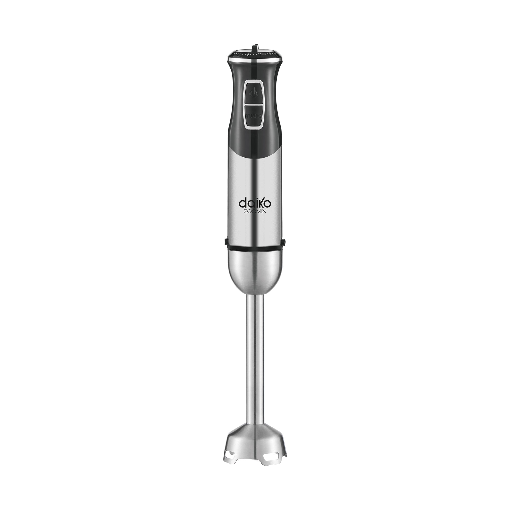 Mixeur plongeant en inox 2 en 1 - 4 lames en inox
