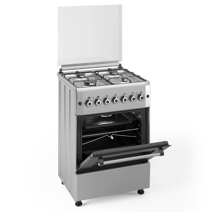 Cuisinière à gaz 60cm 4 Brûleurs