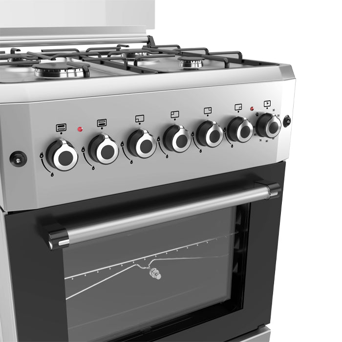 Cuisinière à gaz 60cm 4 Brûleurs