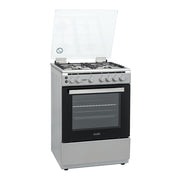 Cuisinière à gaz 60 cm 4 Brûleurs Support de casserole en fonte