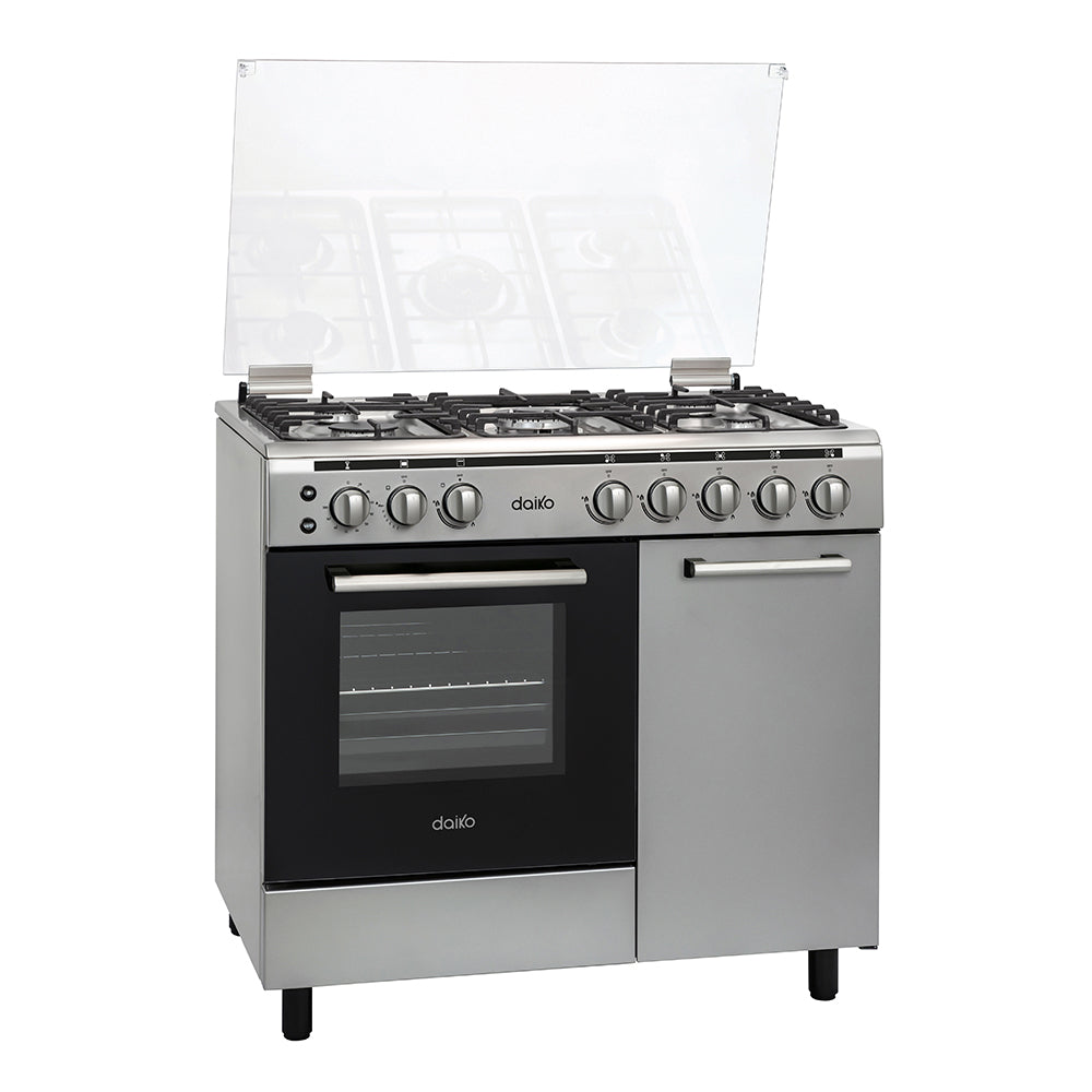 Cuisinière à gaz 90 cm 5 Brûleurs