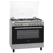 Cuisinière à gaz 9195 Inox Fonte FFD Four Géant 90cm
