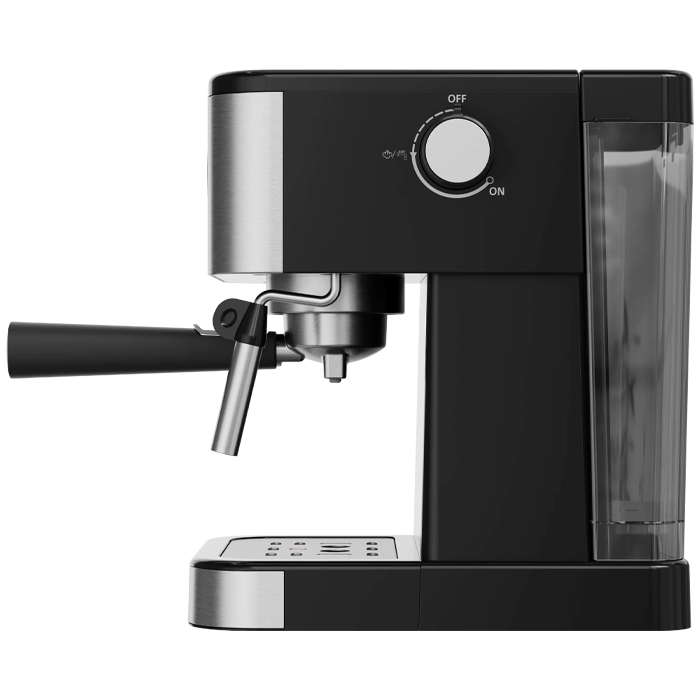 Machine à café Barista 20 bars Noir avec mousseur à lait