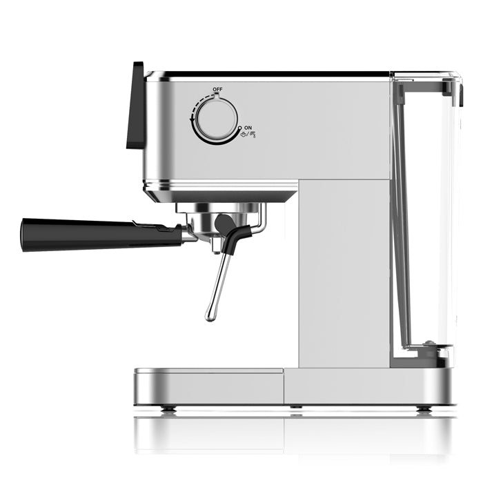 MACHINE A CAFE BARISTA 20 BARS INOX AVEC MOUSSEUR A LAIT