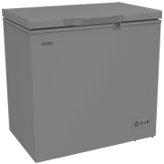 Congélateur Dark silver mode combiné réfrigérateur 280