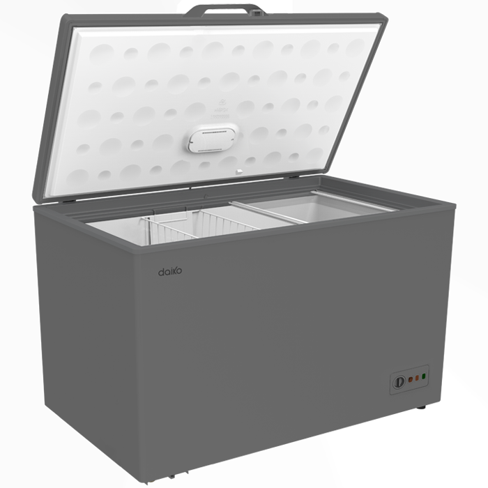 Congélateur Dark silver mode combiné réfrigérateur 500