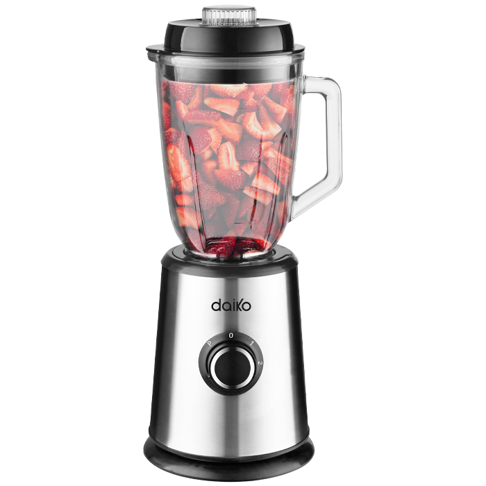 Blender 2en1 en acier inoxydable Bol en verre de 1.5 L