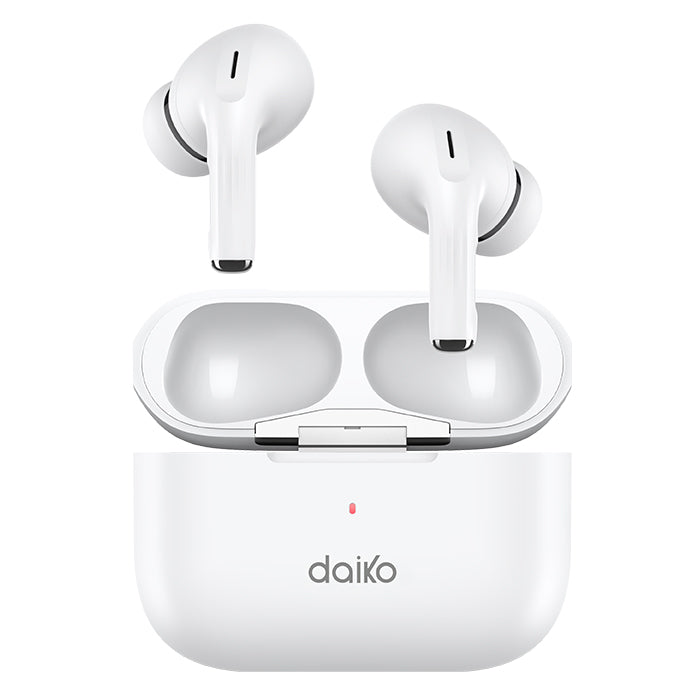 Écouteurs sans fil Bluetooth blanc DAIKO PRO TUNES