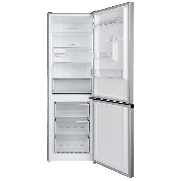 Réfrigérateur Combiné NO FROST 317 L Double portes inox