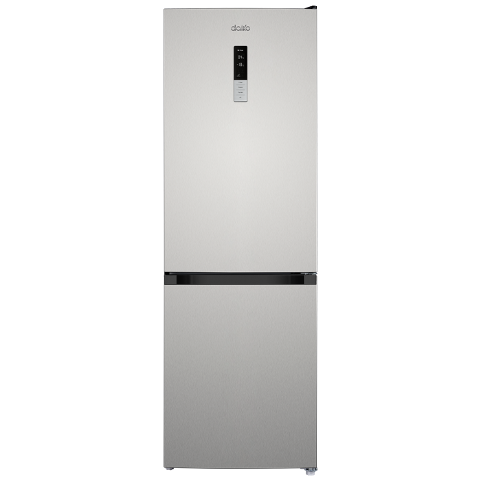 Réfrigérateur Combiné NO FROST 317 L Double portes inox