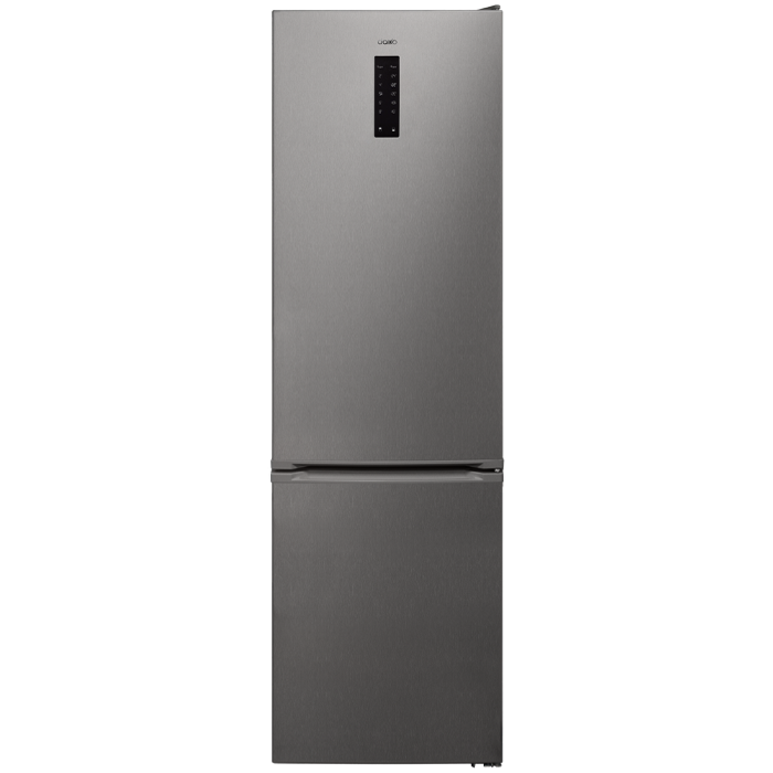 Réfrigérateur Combiné 379 L Double portes Pet Inox look