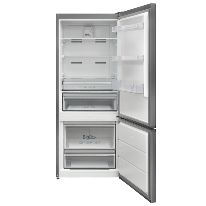 Réfrigérateur NO FROST Ecran Digital Combiné 600 Inox