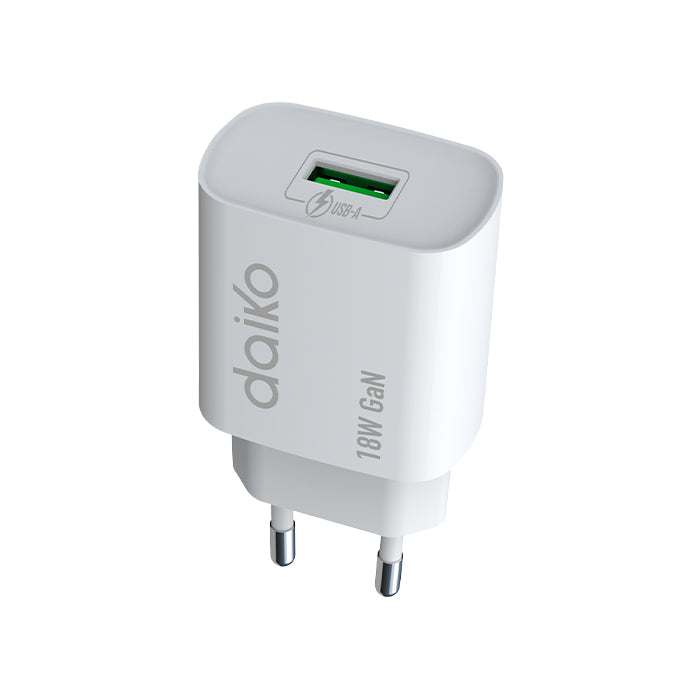 Fast charger Blanc USB A  18W