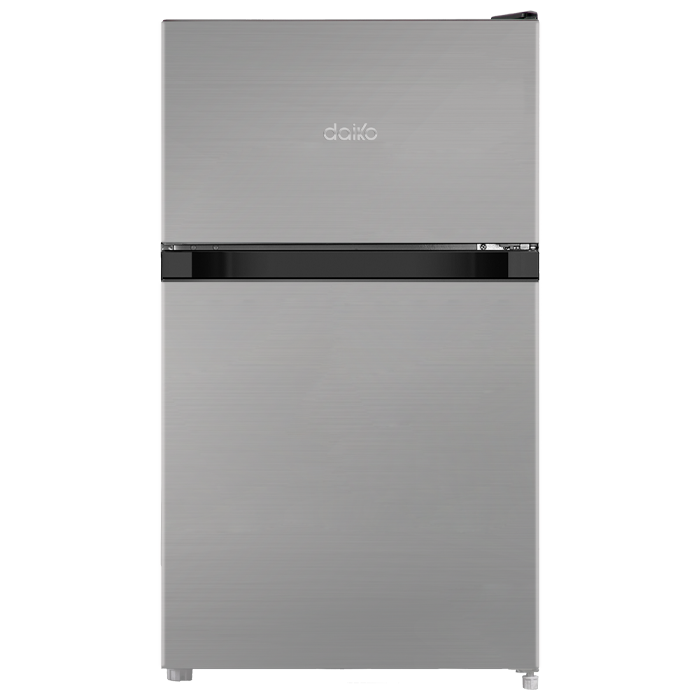 Réfrigérateur 86 L Double portes Dark silver