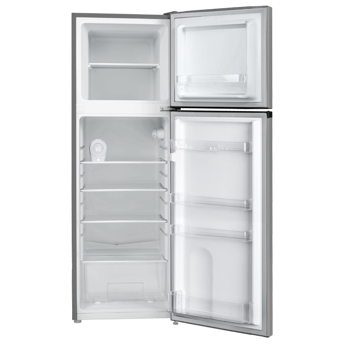 Réfrigérateur 168 L Double portes Dark silver