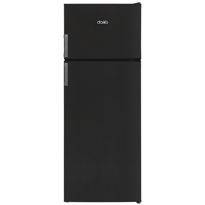 Réfrigérateur 216 L Double portes Dark inox