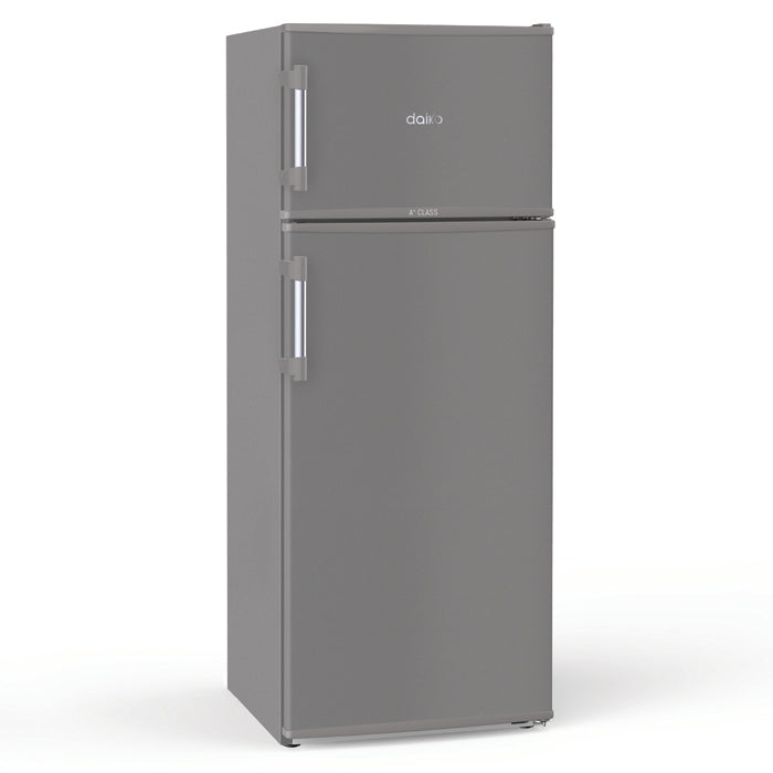 Réfrigérateur 231L Double portes Silver