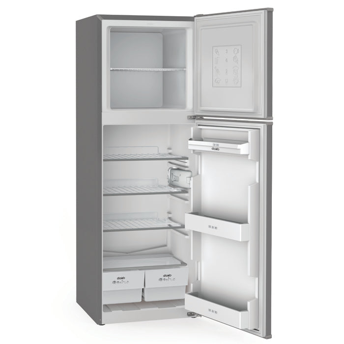 Réfrigérateur 253L Double portes Silver