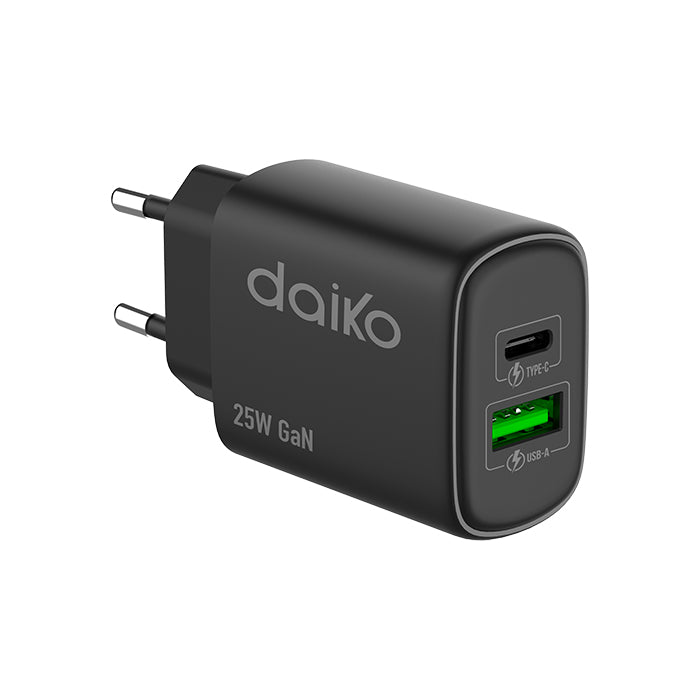 Chargeur 25W USB-C + A