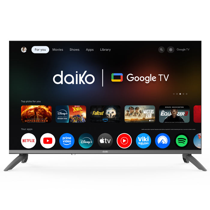 Google TV 5.0 32" SMART Silver Frameless HD Série AI93