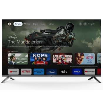 Google TV 50" SMART Silver Frameless 4K