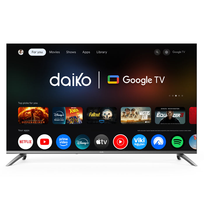 Google TV 5.0 55" SMART Silver Frameless 4K Série AI96