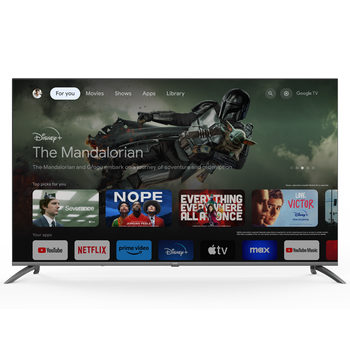 Google TV 65" SMART Silver Frameless 4K