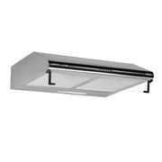 Hotte aspirante Inox 60 cm avec Filtre à charbon