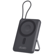 Power Bank Gris USB C Charge sans fil  Écran d'affichage 10000 mAh