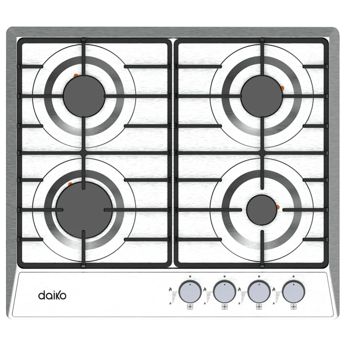 Plaque de cuisson à gaz 60 cm - 4 Brûleurs
