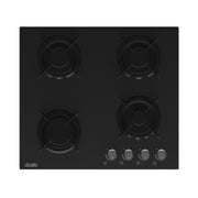 Plaque de cuisson 60cm Verre 304 4 feux SABAF