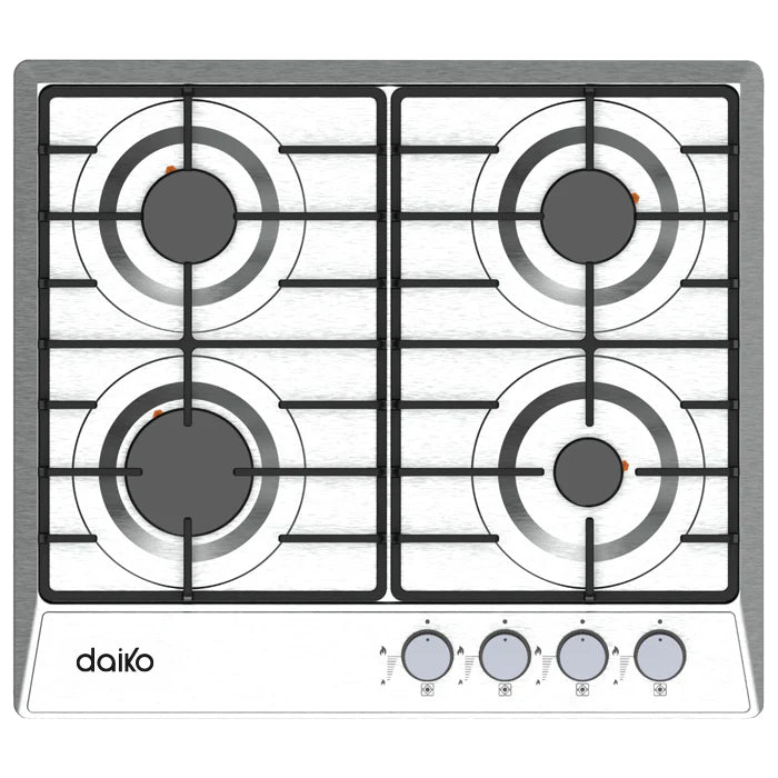 Plaque de cuisson à gaz 60 cm - 4 Brûleurs