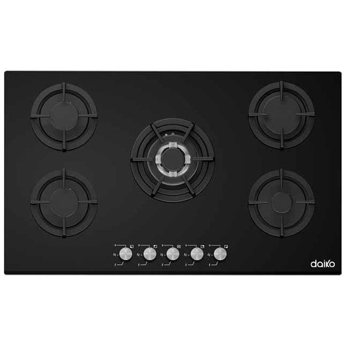 Plaque de Cuisson à Gaz 90cm à 5 Brûleurs